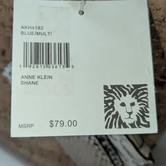 Anne Klein NWT! Beautiful bag and card wallet, croc emboss details. Gorgeous! - Picture 6 of 8